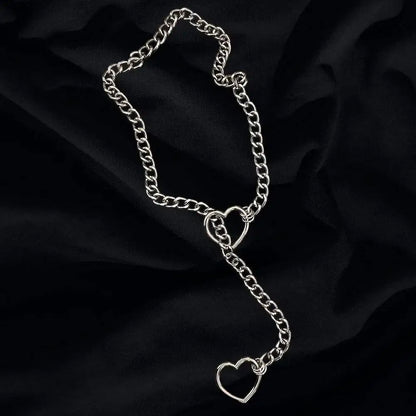 Heart Choker Necklace